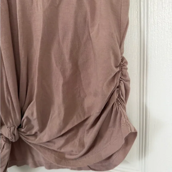 Spiritual Gangster Rose Pink Twist Front Tank - Picture 4 of 6